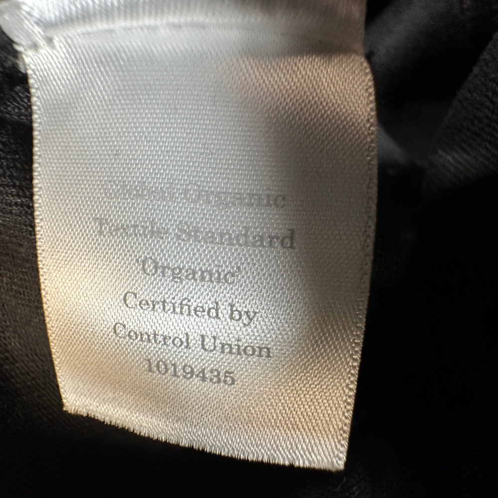 Everlane The Utility Barrel Pants Size 10R Washed Black High Rise Organic Cotton - Picture 11 of 13